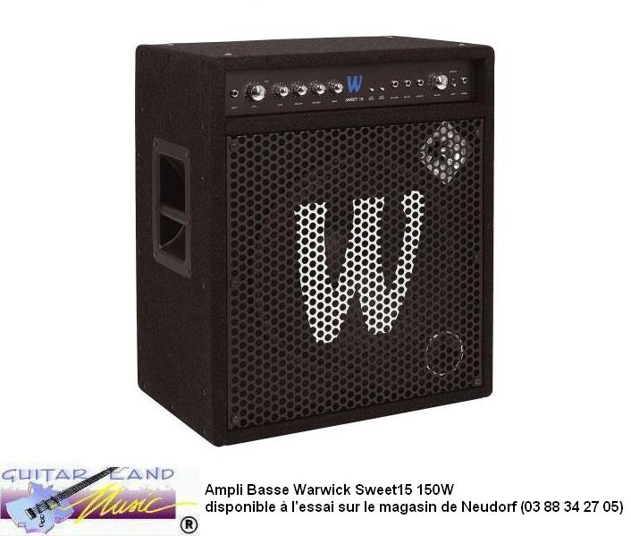 Ampli Basse Warwick Sweet15 150W